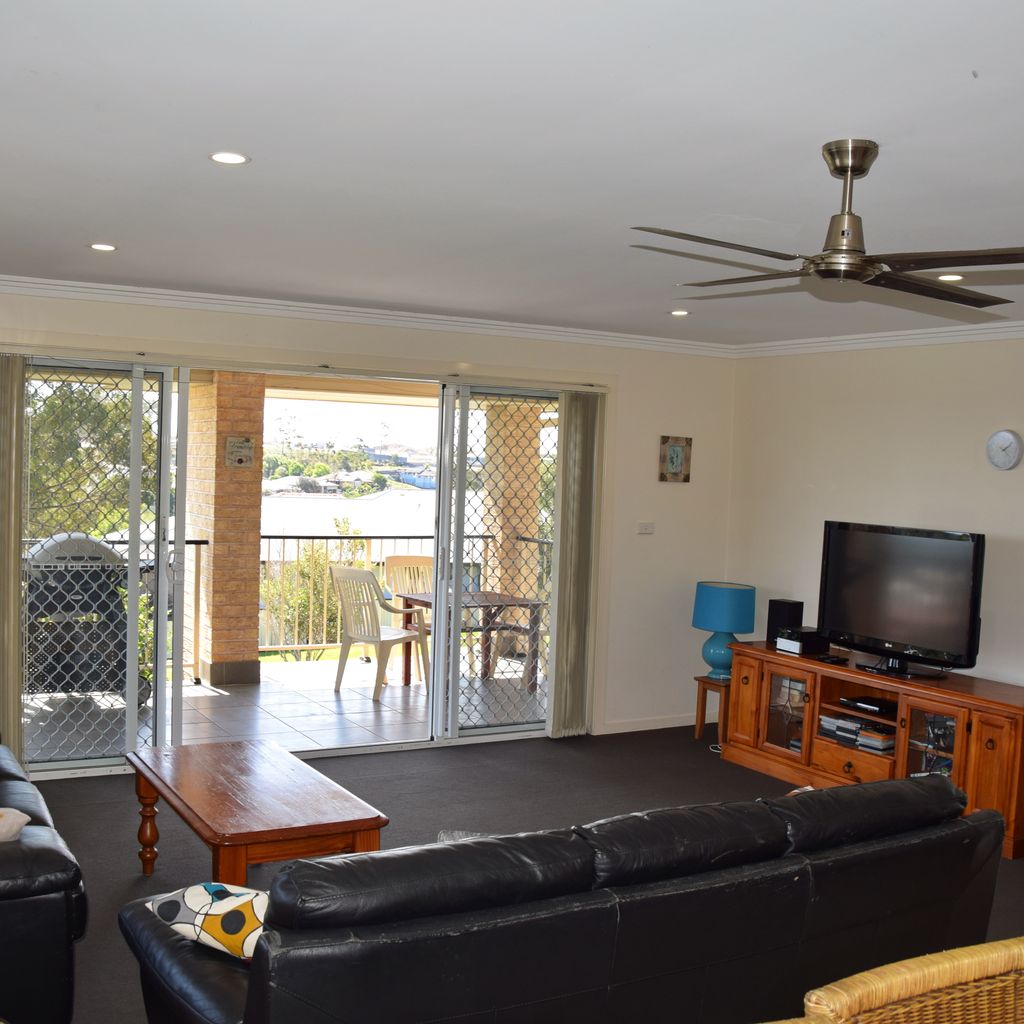 Living area and balcony.