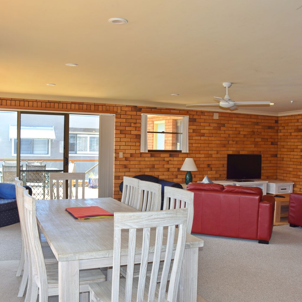 Living and dining area.