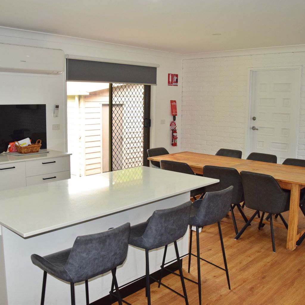 Kitchen and dining area.