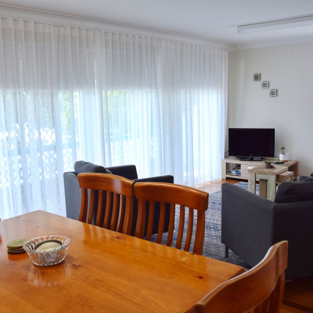 Dining and living area.