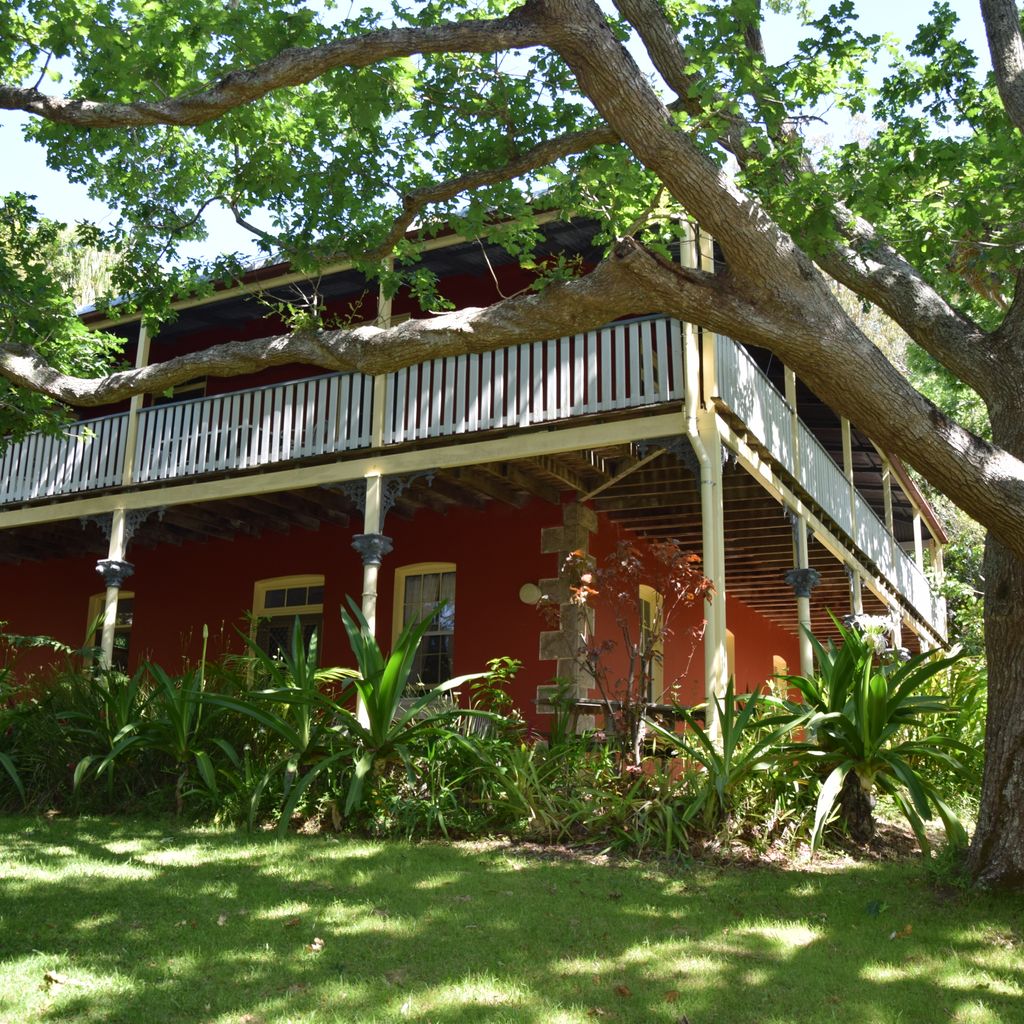 External view of the property.