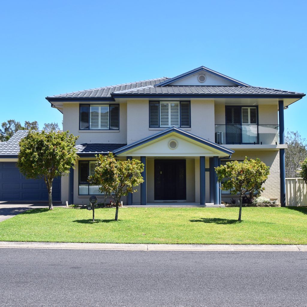 External view of the property.