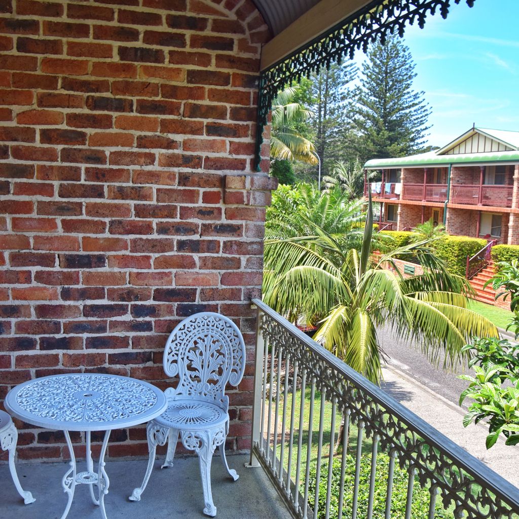 Balcony off master bedroom.