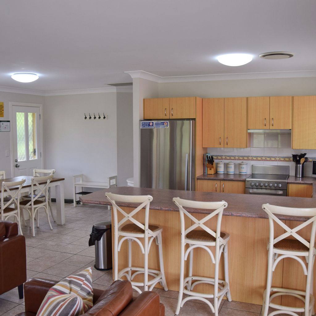 Kitchen and dining area.