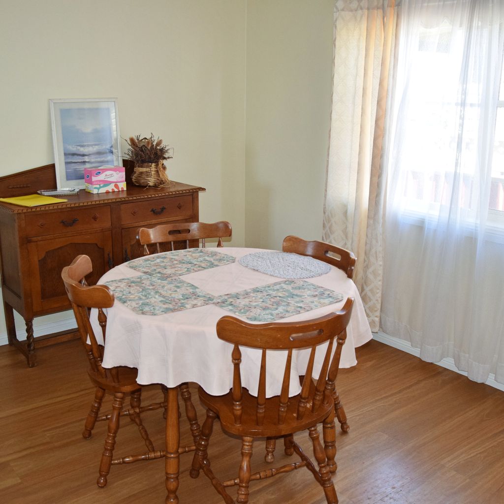 Dining area.