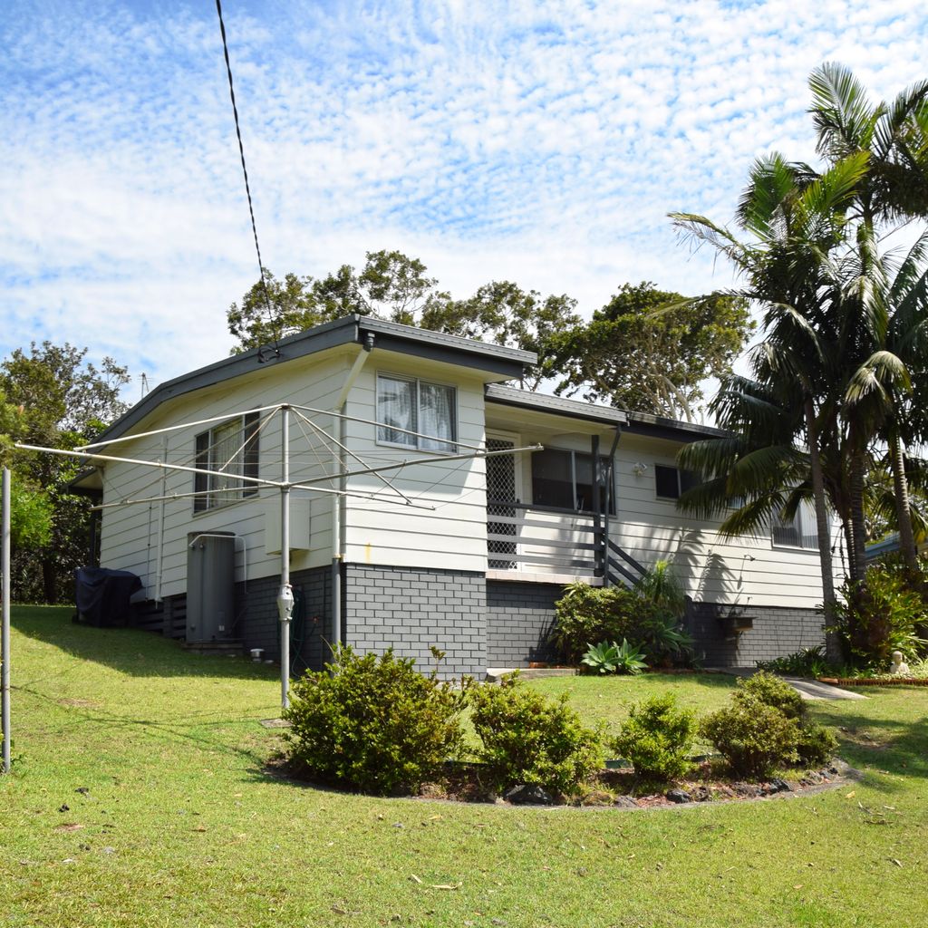 External view of the property.