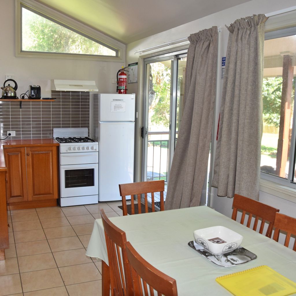 Kitchen and dining area.