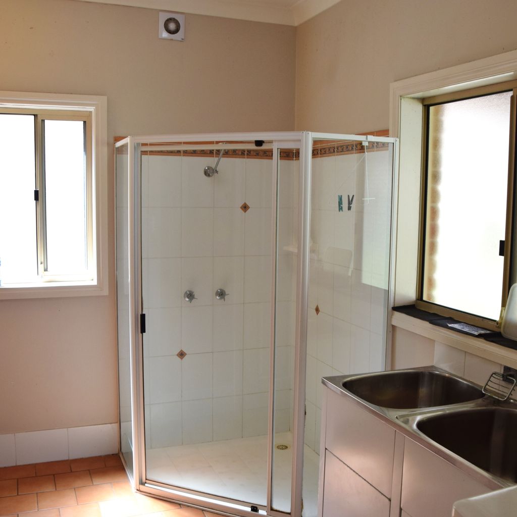 Downstairs bathroom/laundry.