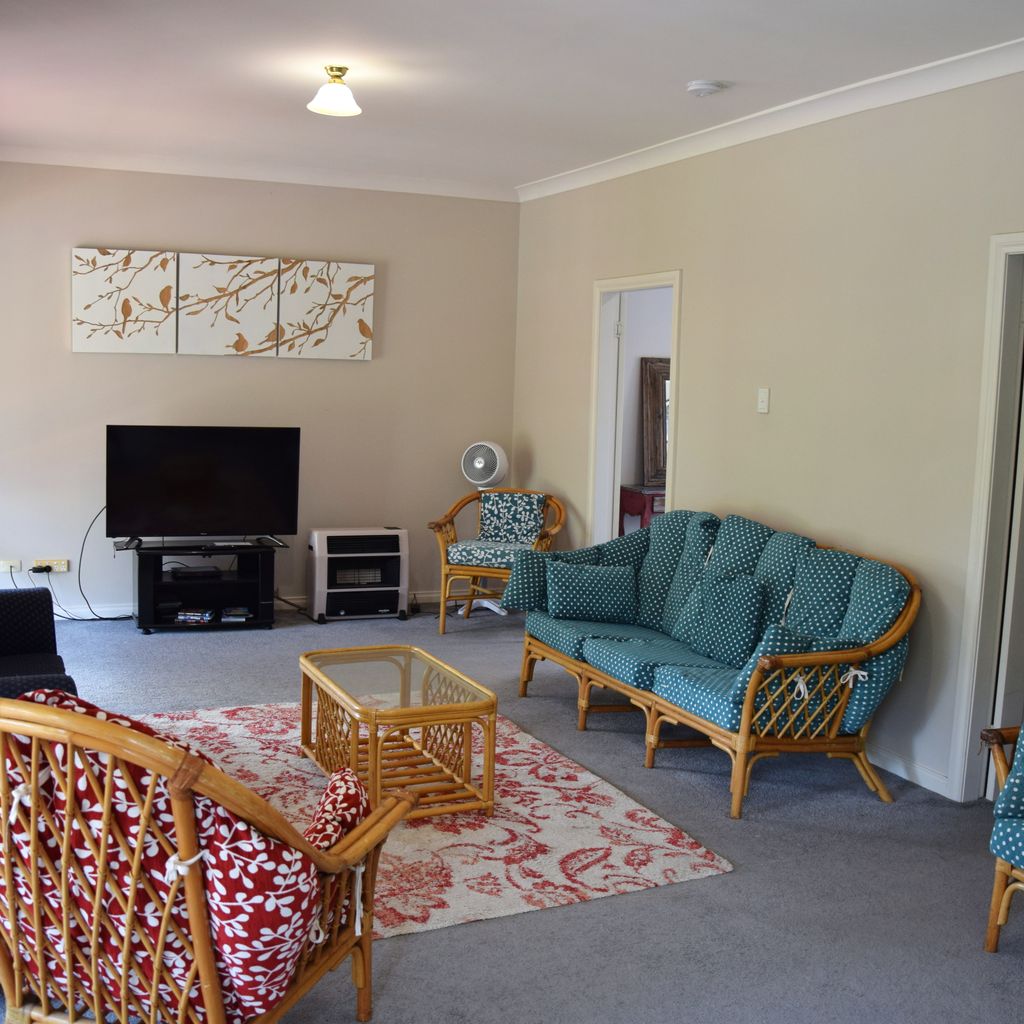 Upstairs living area.