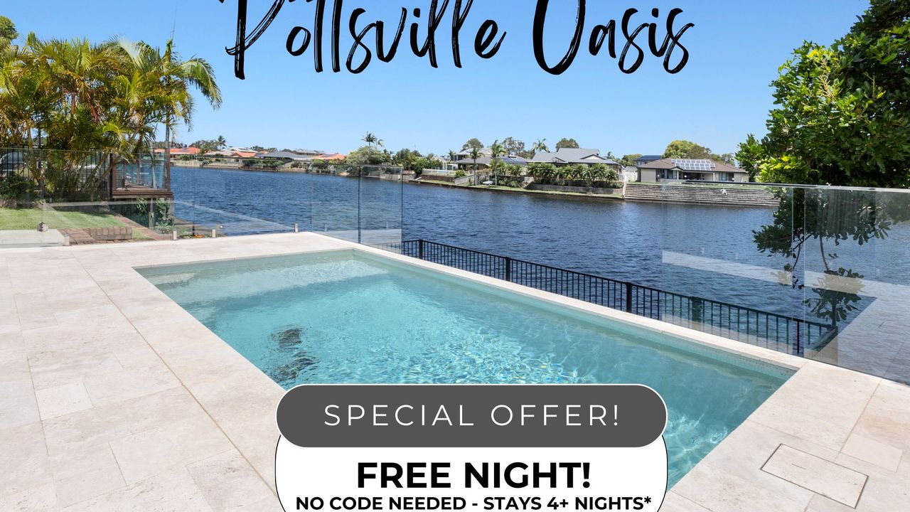 Pottsville Oasis with Pool & Private Entry to Canal