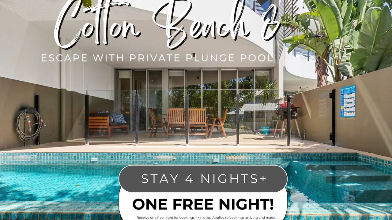 Cotton Beach 8 Escape with Private Plunge Pool