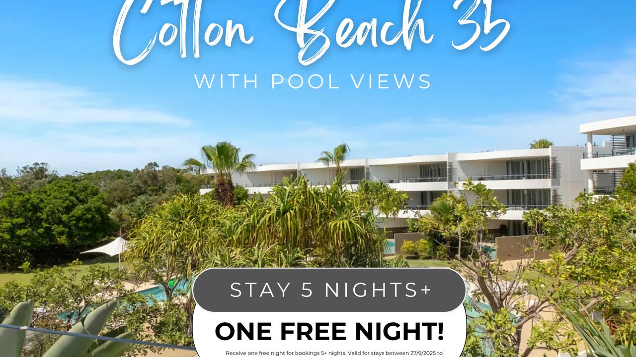 Cotton Beach 35 with Pool Views