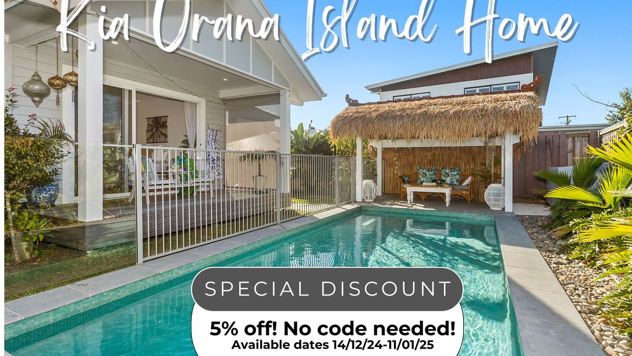 Kia Orana Island Home with Pool