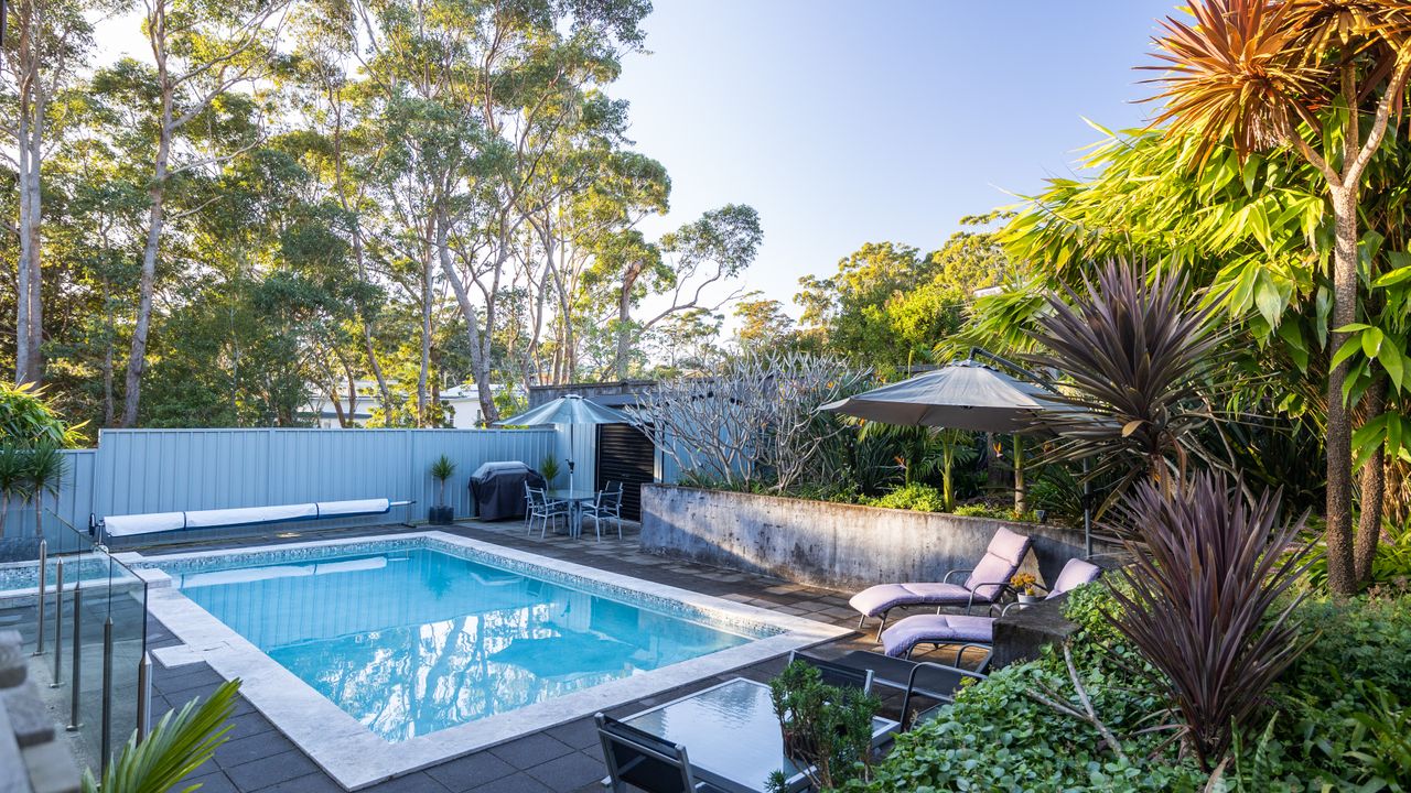 Saltwater Pool House