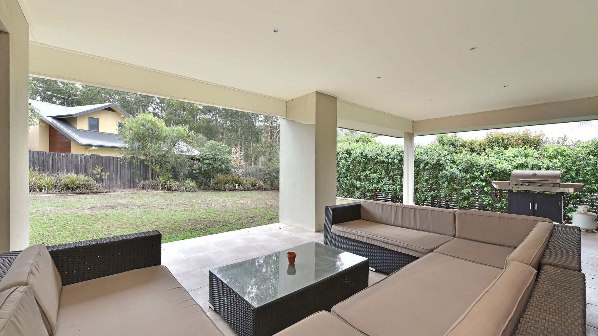 Outdoor Lounge with Entertaining Area & BBQ