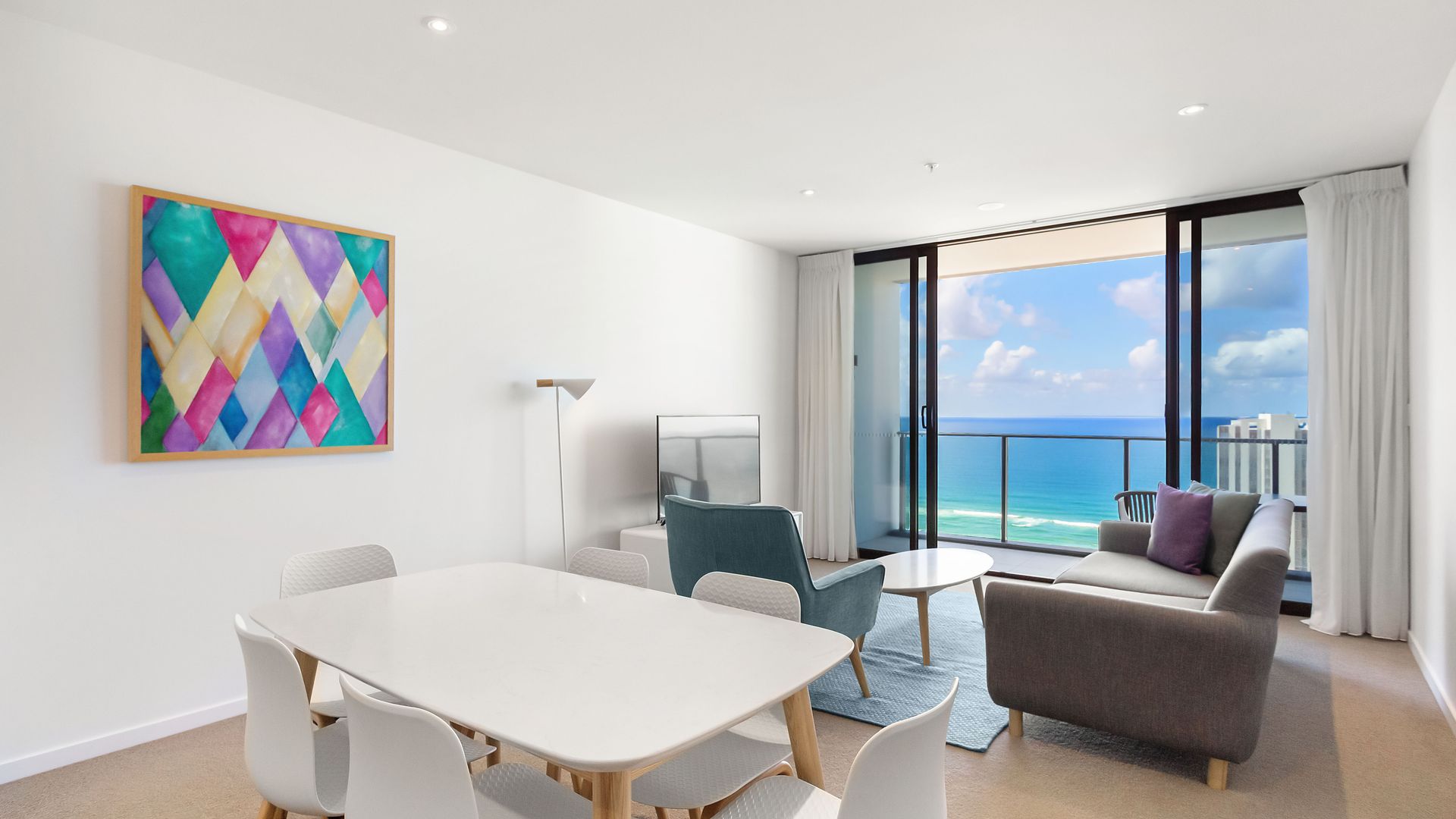 Beaches Broadbeach Private 2 Bedroom Ocean View