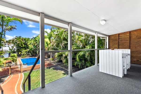 an elevated retreat where the soothing ambiance of the pool meets the fresh outdoors.
