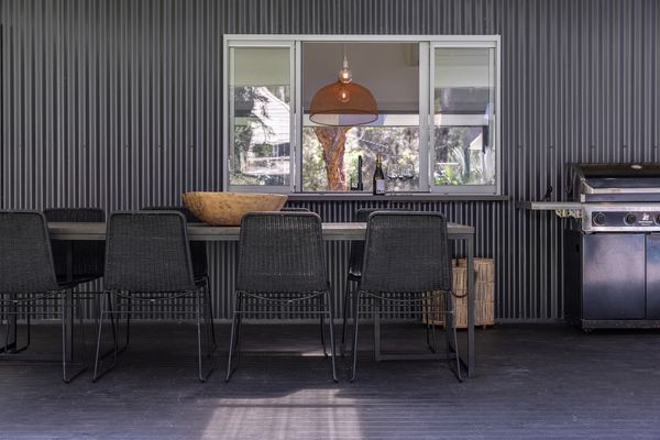 The Black Beach House