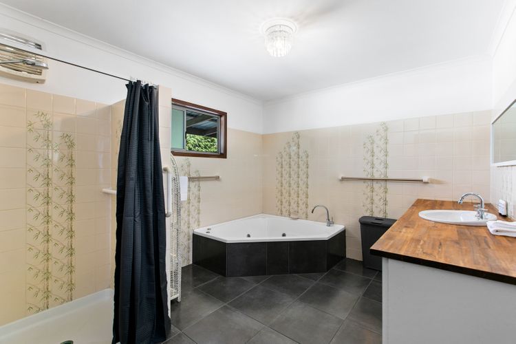 Indulge in luxury and relaxation in our bathroom with a Jacuzzi, where bubbles beckon and stresses melt away. Immerse yourself in tranquility and unwind in style in your private oasis of rejuvenation
