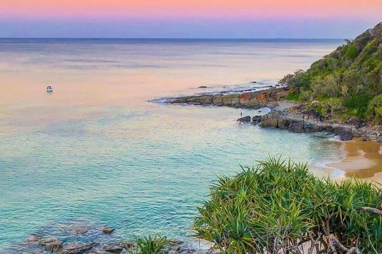 Jump in the ocean or discover the rock pools.