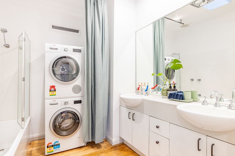 Bathroom and Laundry area
