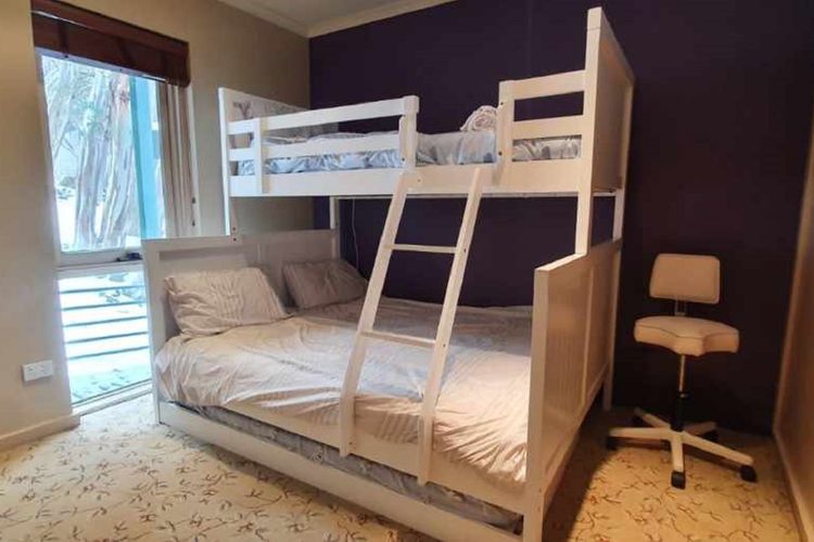 Tri Bunk room with Trundle slides out from under - sleeps 4