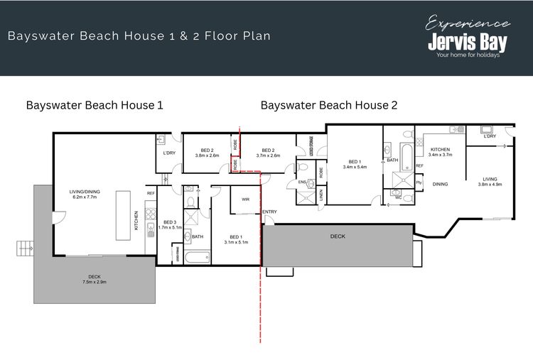 Bay1a – Bayswater Beach House 1 by Experience Jervis Bay