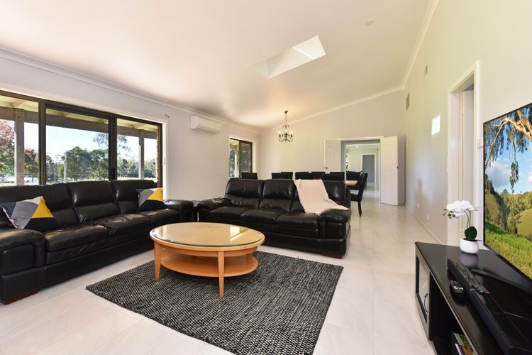 Combined lounge and dining room