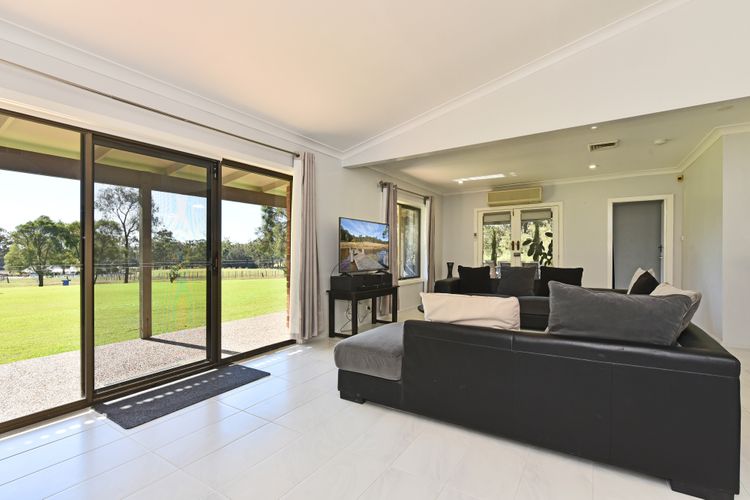 Lounge room with amazing views