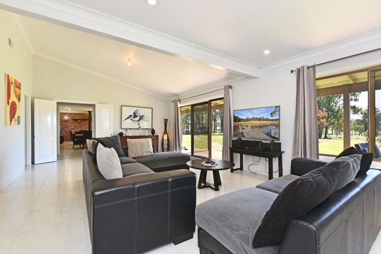 Family lounge room with views