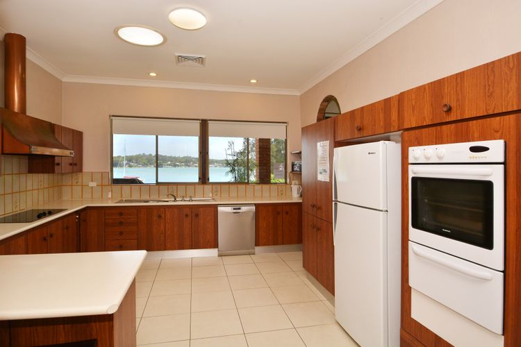 Kitchen with amazing views