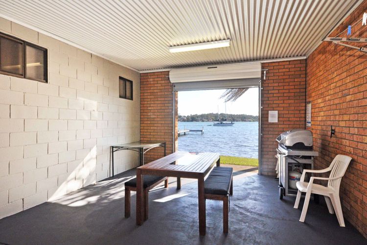 Undercover BBQ area