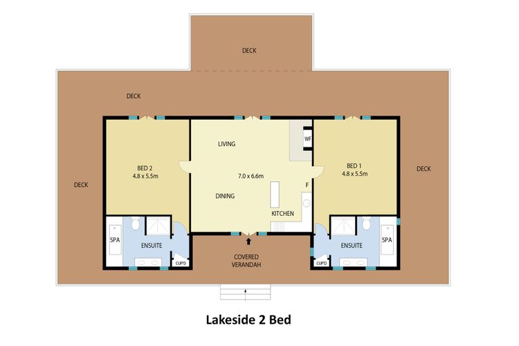 Lilies Luxe on Lovedale with Spa – Lakeside with heated 4 person Luxe Spa 5star ****