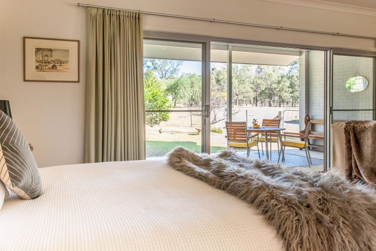 Studio with countryside views