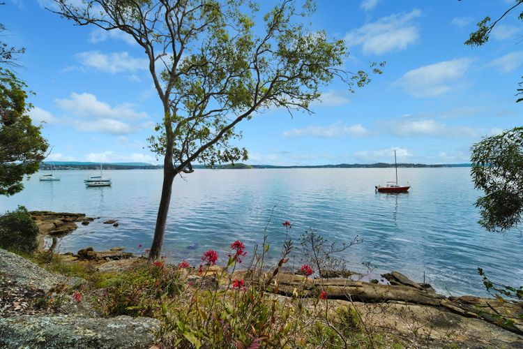 Waters edge view