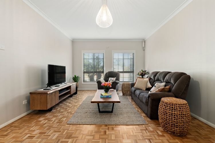 Lounge room with flat screen TV
