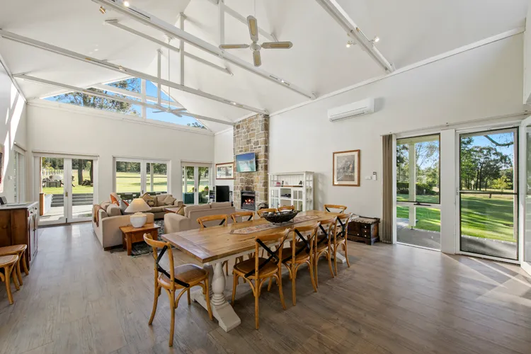 Luxe dining and lounge room with amazing views!