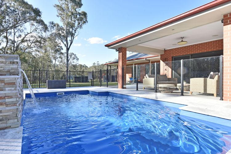 Amazing pool surrounded by the bush!