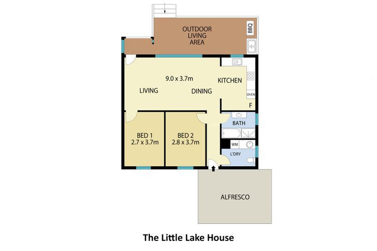 The Little Lake House at Rathmines waterfront on Lake Macquarie