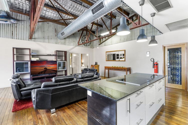 Kitchen and Living room
