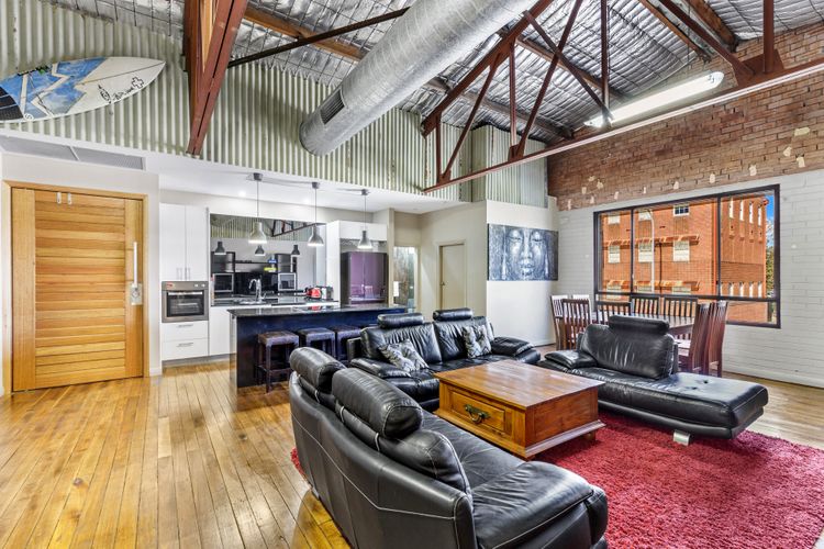 Living and Kitchen Area