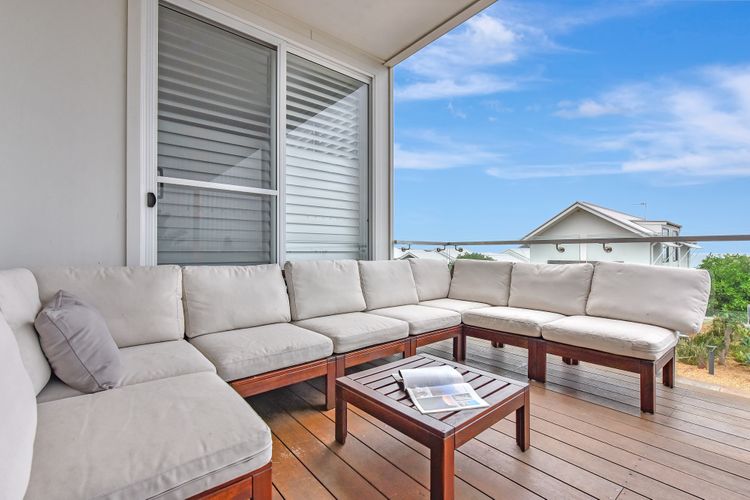Outdoor seating area