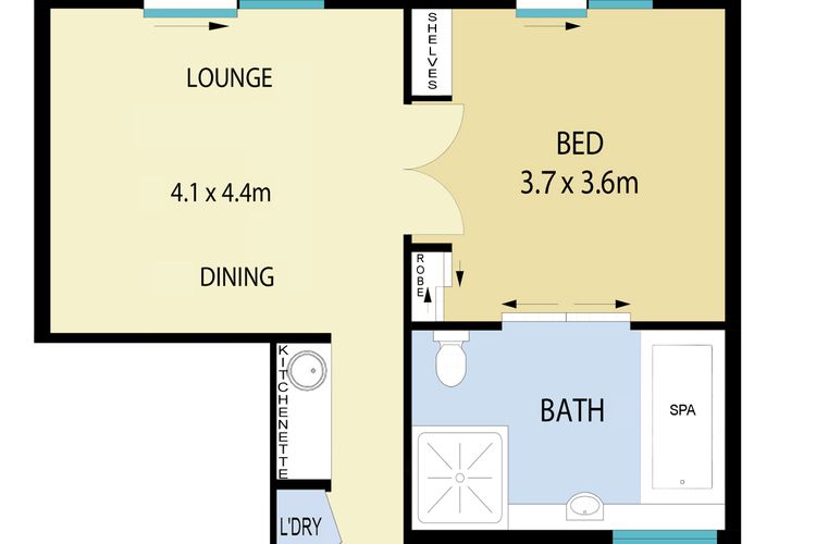 Villa 1br Pinot Villa located within Cypress Lakes Resort