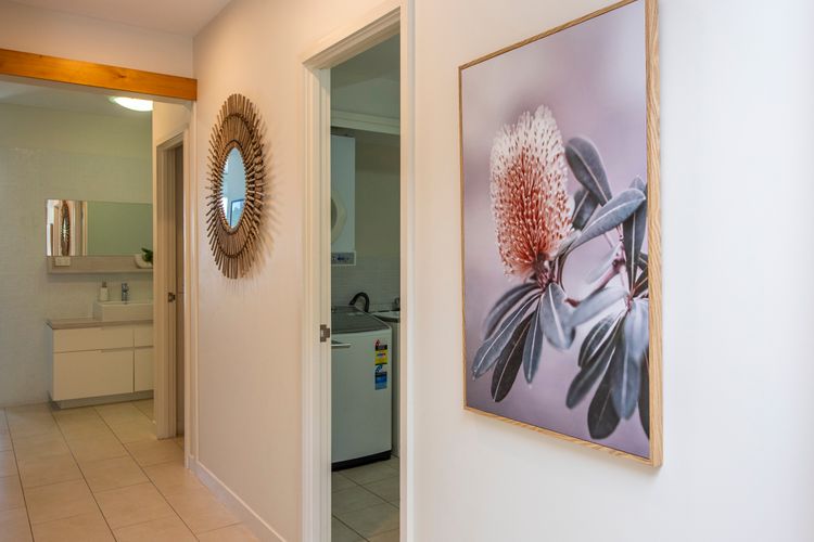 Easy access to laundry room