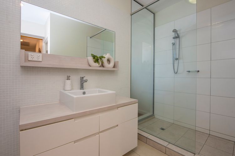A bright and airy bathroom