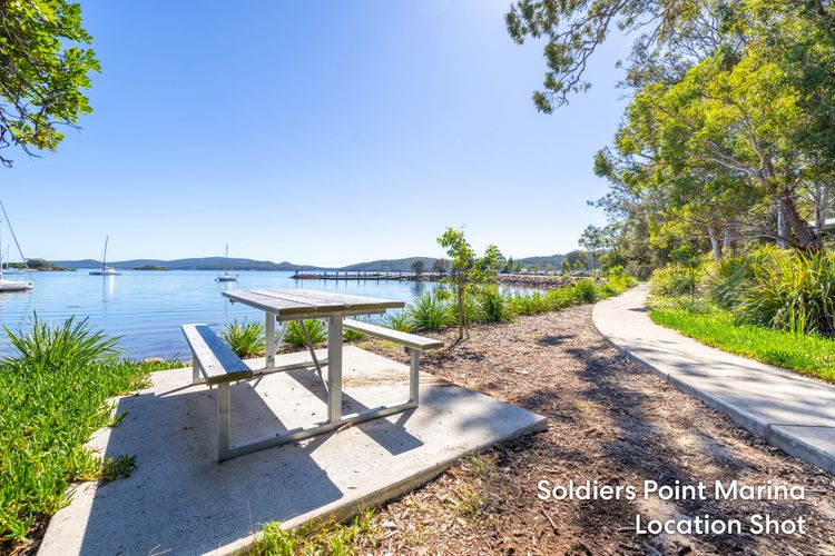 Casuarina’s,  5/33 Soldiers Point Road – superb waterfront unit