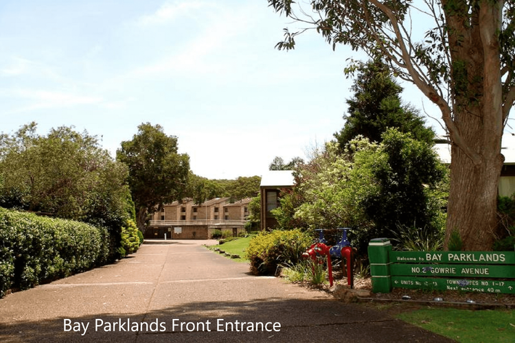 Bay Parklands, 57/2 Gowrie Ave – ground floor unit with pool, tennis court & aircon