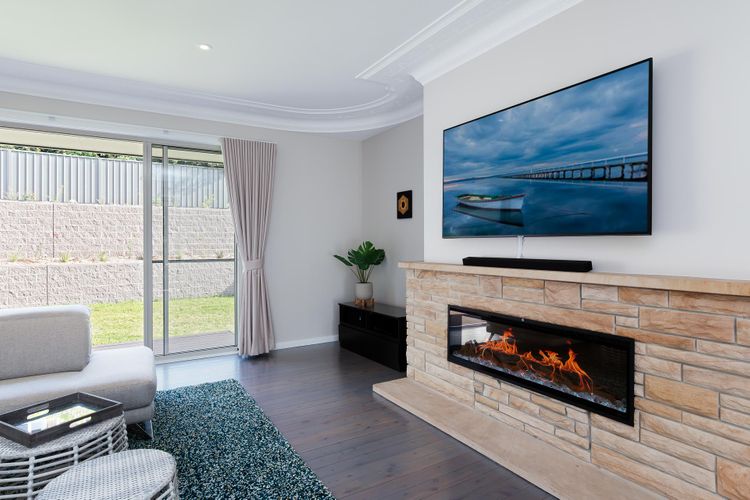 Fireplace with LCD Screen