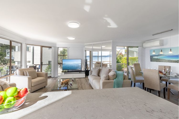 Pelican Sands 2 , 83 Soldiers Point Road – fantastic waterfront unit with pool and air conditioning