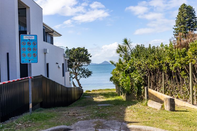 Cala Dor, 1/13 Soldiers Point Rd – renovated with linen, air con and Wi-Fi